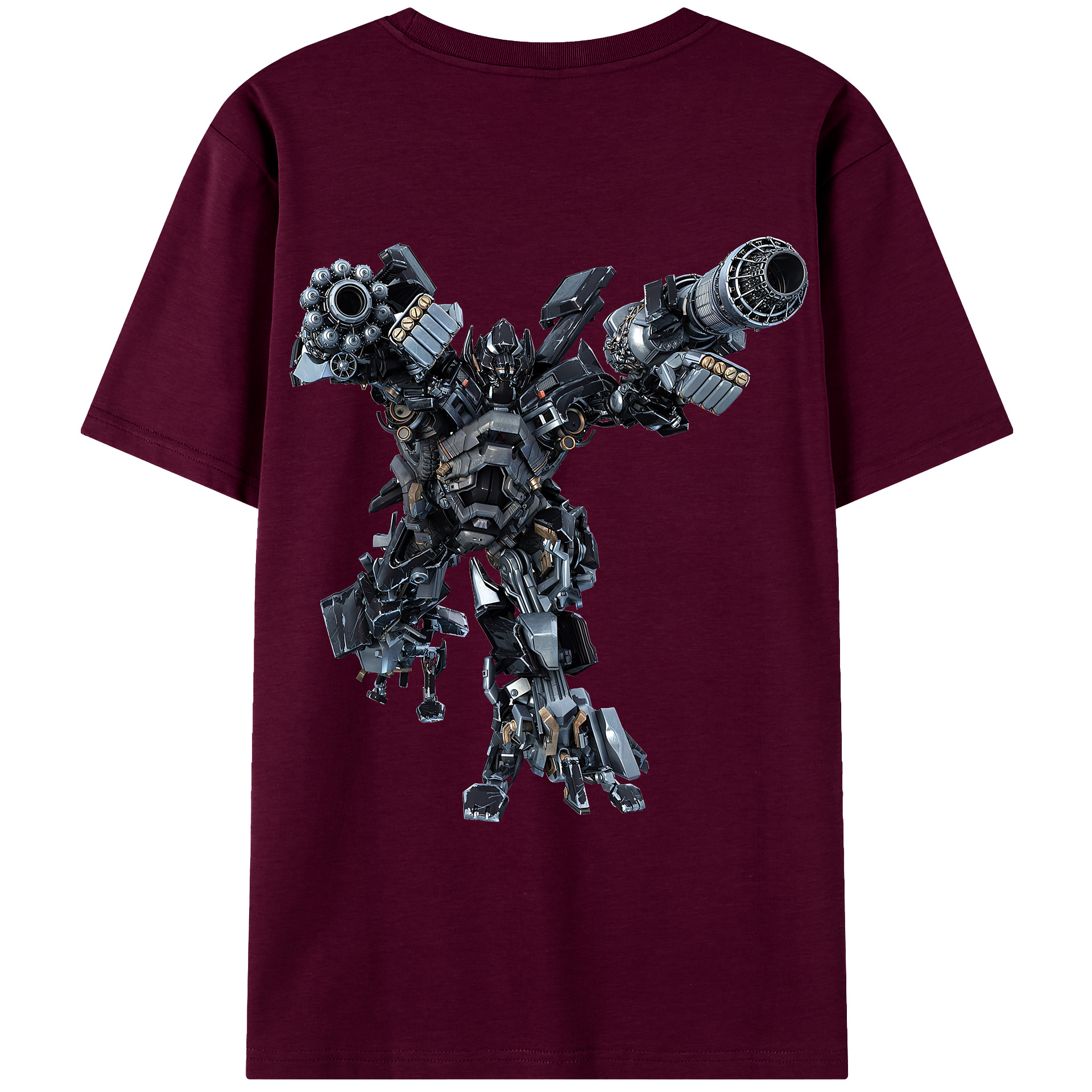 （画像用） Transformers トランスフォーマー レディース半袖Tシャツ(バックプリント)